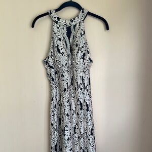 Night Way Collections Women’s Black and Gold Mermaid Floor Length Gown Size 4